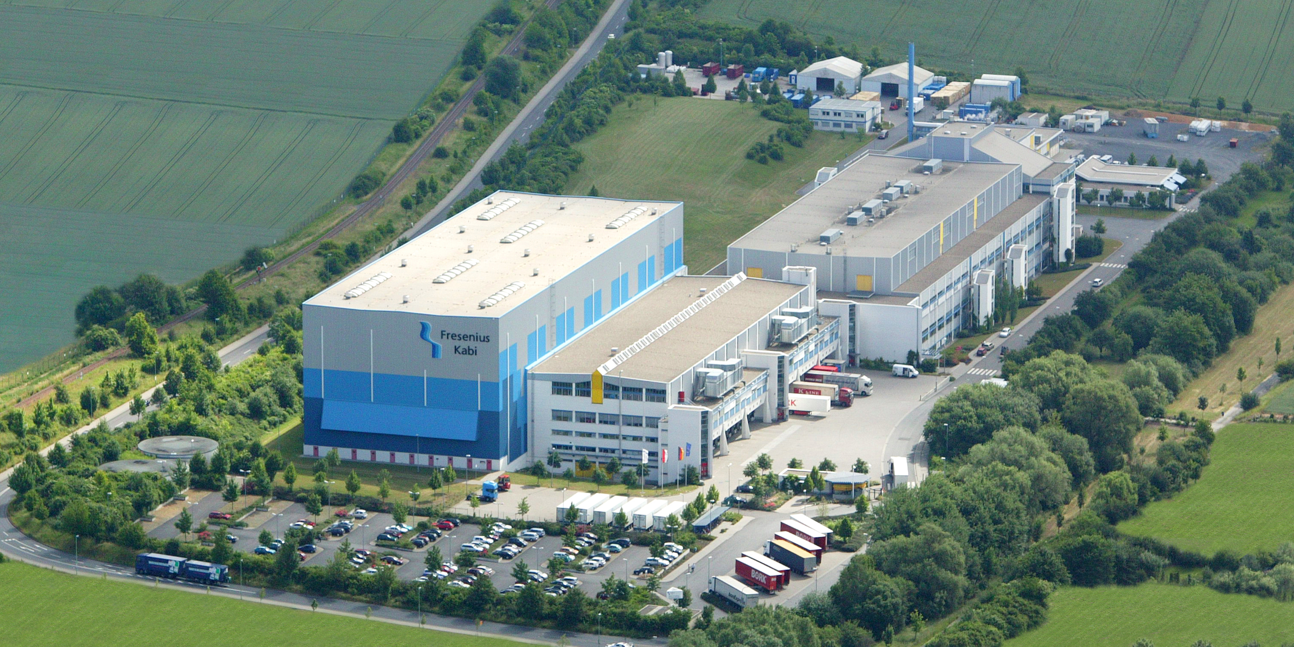 Fresenius Kabi manufacturing site in Friedberg, Germany